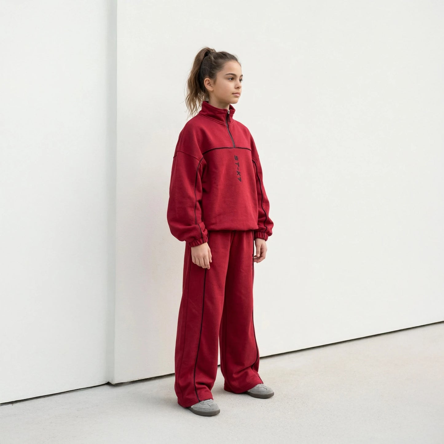 ST-K7 LineTrack Alt (10–15) – Bordo