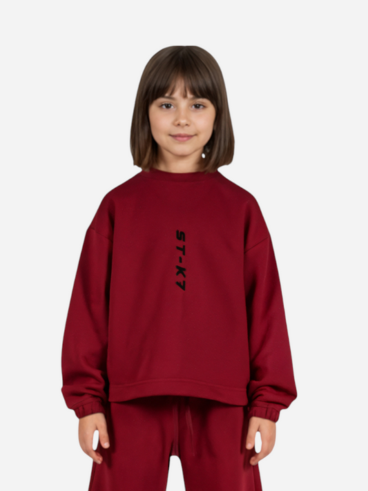 ST-K7 CharmMove Üst (4–9) – Bordo