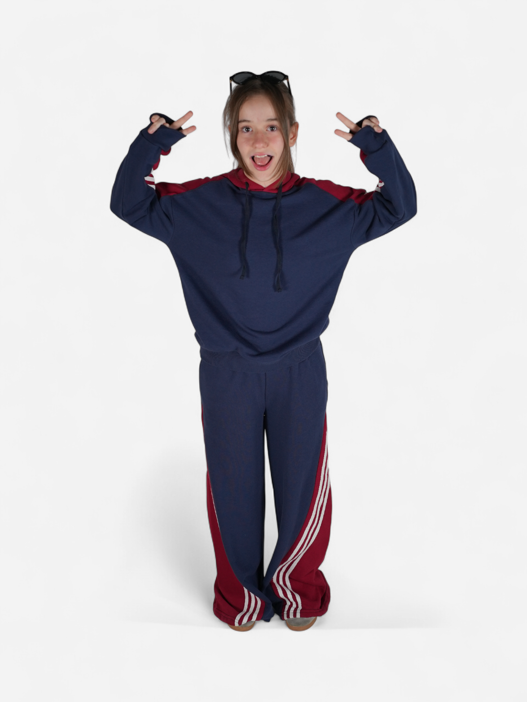 ST-K7 RetroStripe Alt (10–15) – Mavi/Kırmızı/Beyaz