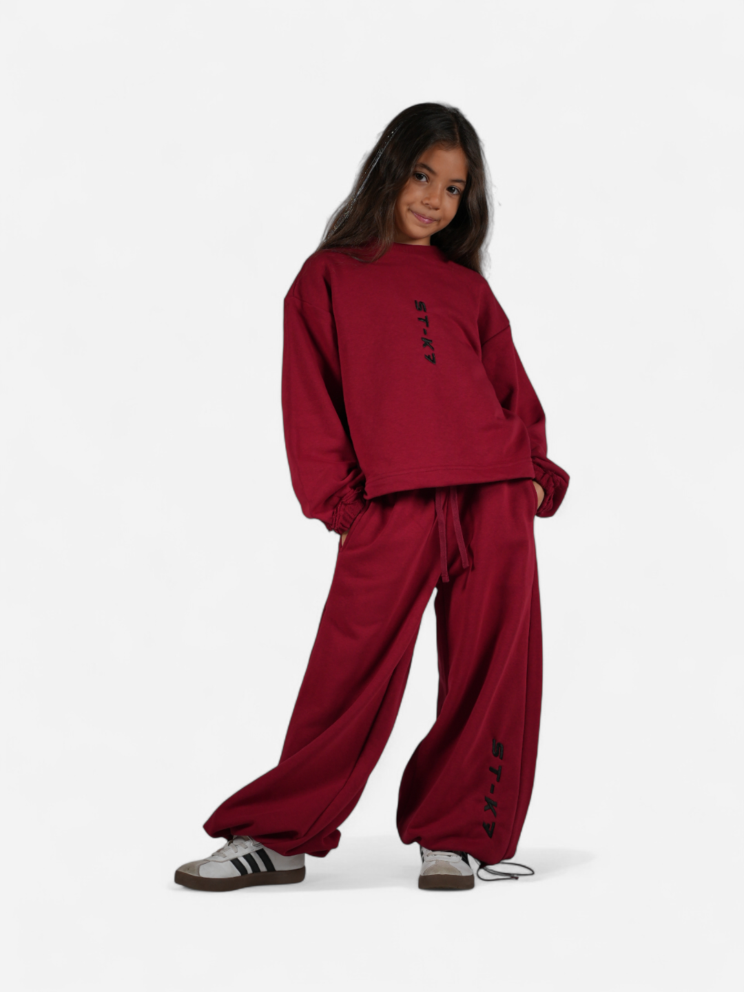 ST-K7 CharmMove Üst (4–9) – Bordo