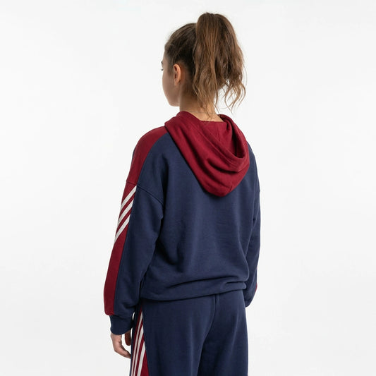 ST-K7 RetroStripe Üst (10–15) – Mavi/Kırmızı/Beyaz