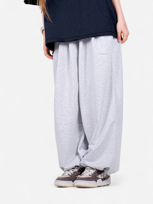 XTRA BAGGY Gri Eşofman Altı – StreetKids Oversize | 10–15 Yaş