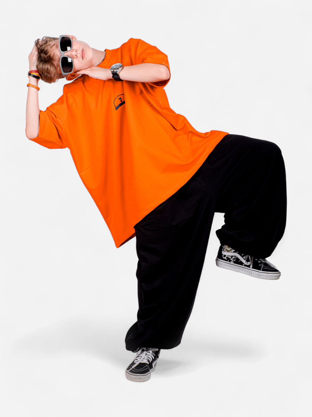 XTRA BAGGY Gri Eşofman Altı – StreetKids Oversize | 10–15 Yaş