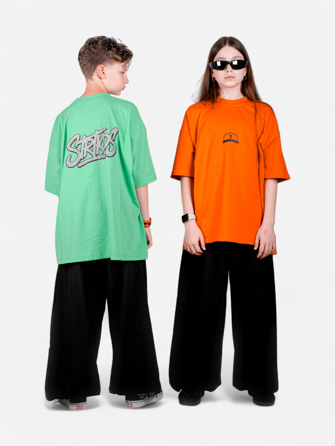 XTRA BAGGY Gri Eşofman Altı – StreetKids Oversize | 10–15 Yaş
