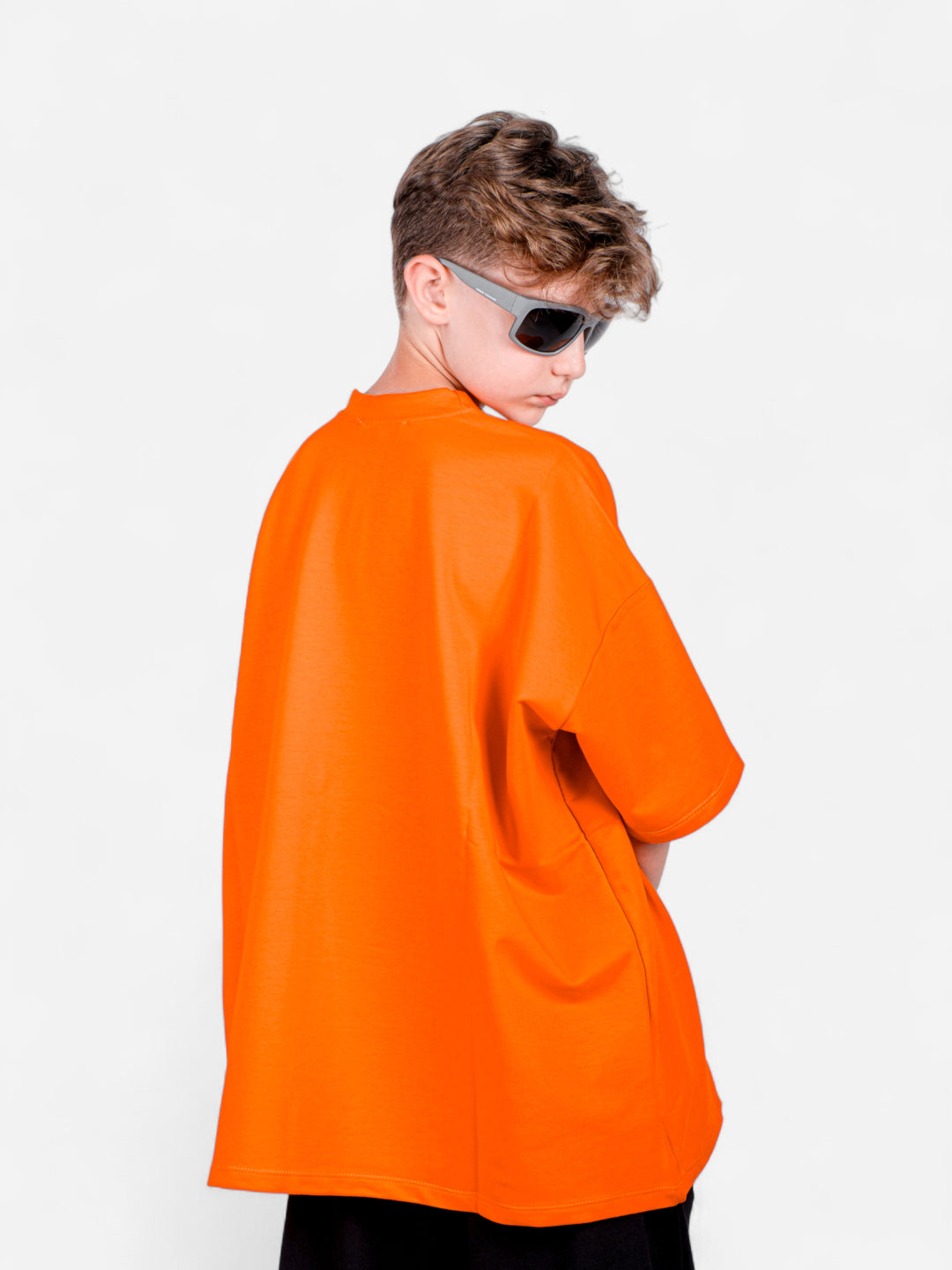 XTRA BAGGY Turuncu Oversize Tişört – StreetKids | 11–16 Yaş