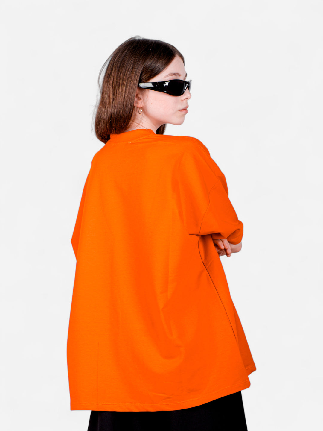 XTRA BAGGY Turuncu Oversize Tişört – StreetKids | 11–16 Yaş